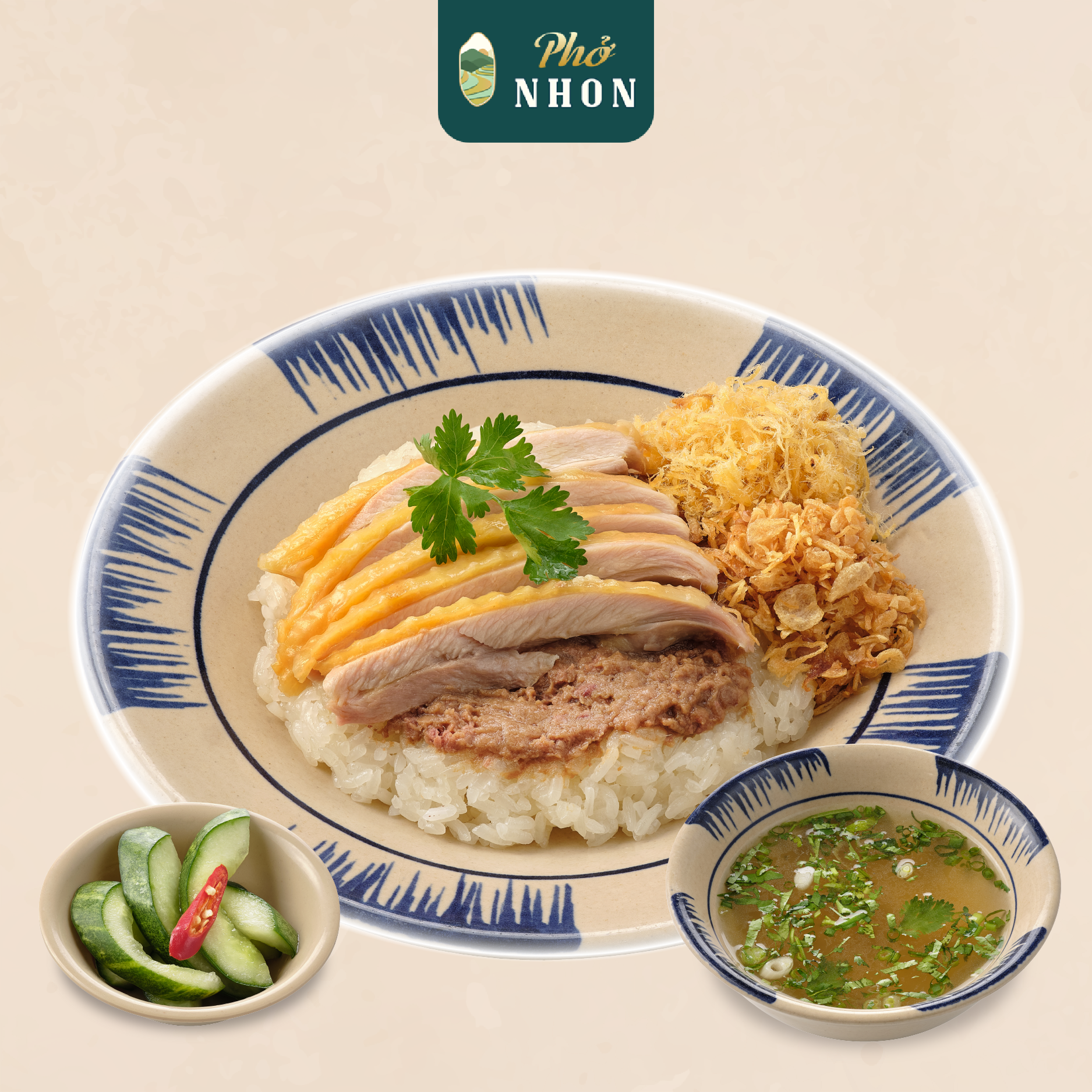 Xôi gà phở NHON